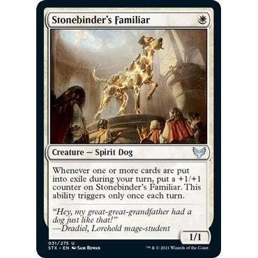 Image for Stonebinder's Familiar (31) (STX) - Magic: The Gathering