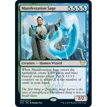 Image for Manifestation Sage (205) (STX) - Magic: The Gathering