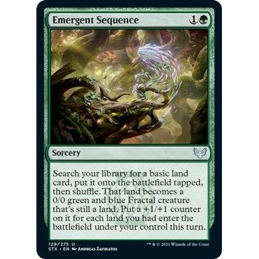 Image for Emergent Sequence (129) (STX) - Magic: The Gathering