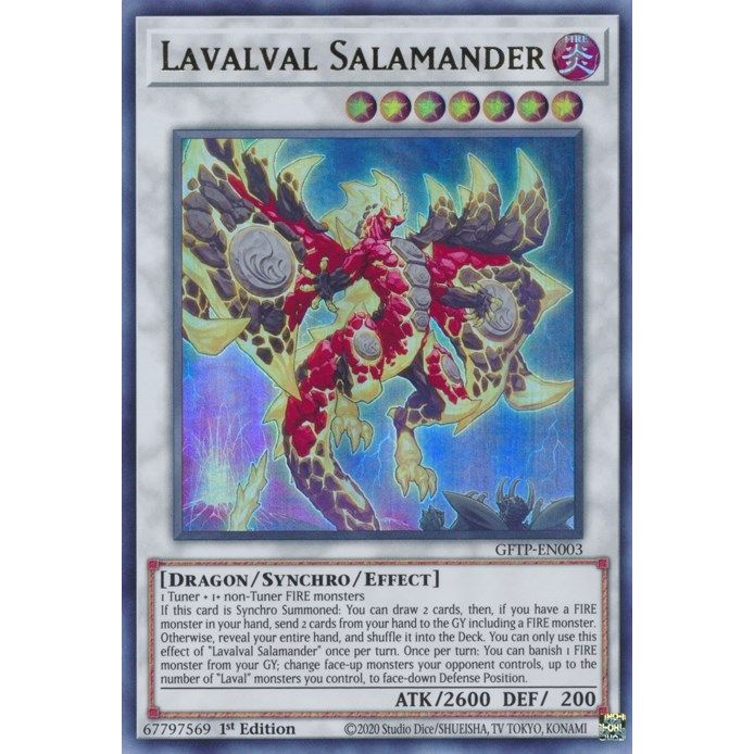 Image for Lavalval Salamander (GFTP-EN003) (GFTP) - YuGiOh