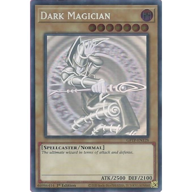 Image for Dark Magician (Ghost Rare) (GFTP-EN128) (GFTP) - YuGiOh