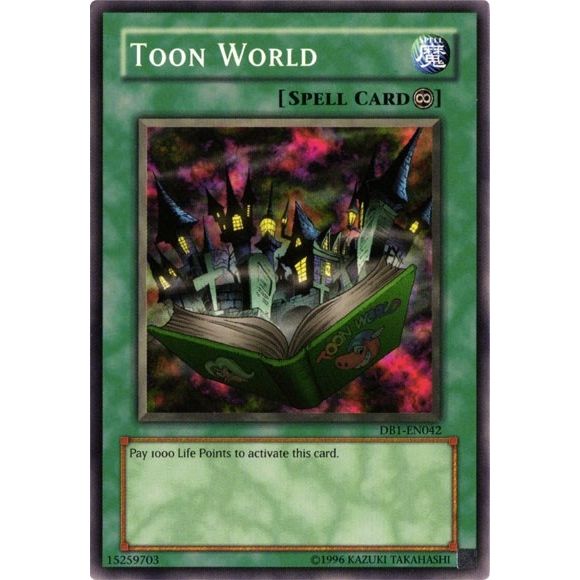 Image for Toon World (DB1-EN042) (DB1) - YuGiOh