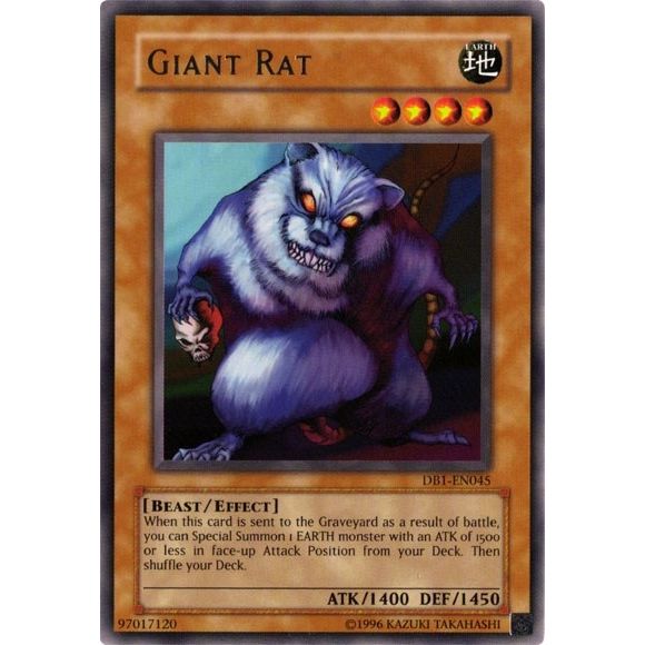 Image for Giant Rat (DB1-EN045) (DB1) - YuGiOh