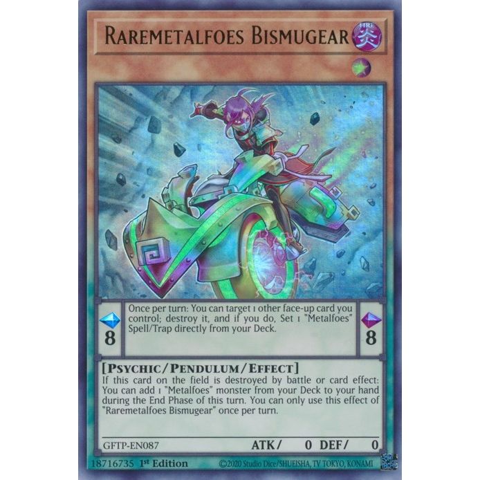 Image for Raremetalfoes Bismugear (GFTP-EN087) (GFTP) - YuGiOh
