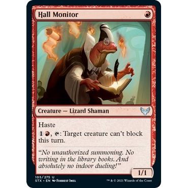 Image for Hall Monitor (105) (STX) - Magic: The Gathering