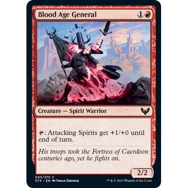 Image for Blood Age General (93) (STX) - Magic: The Gathering