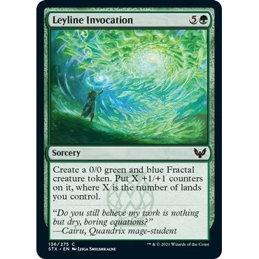 Image for Leyline Invocation (136) (STX) - Magic: The Gathering