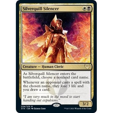 Image for Silverquill Silencer (234) (STX) - Magic: The Gathering
