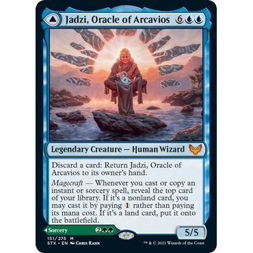 Image for Jadzi, Oracle of Arcavios (151) (STX) - Magic: The Gathering