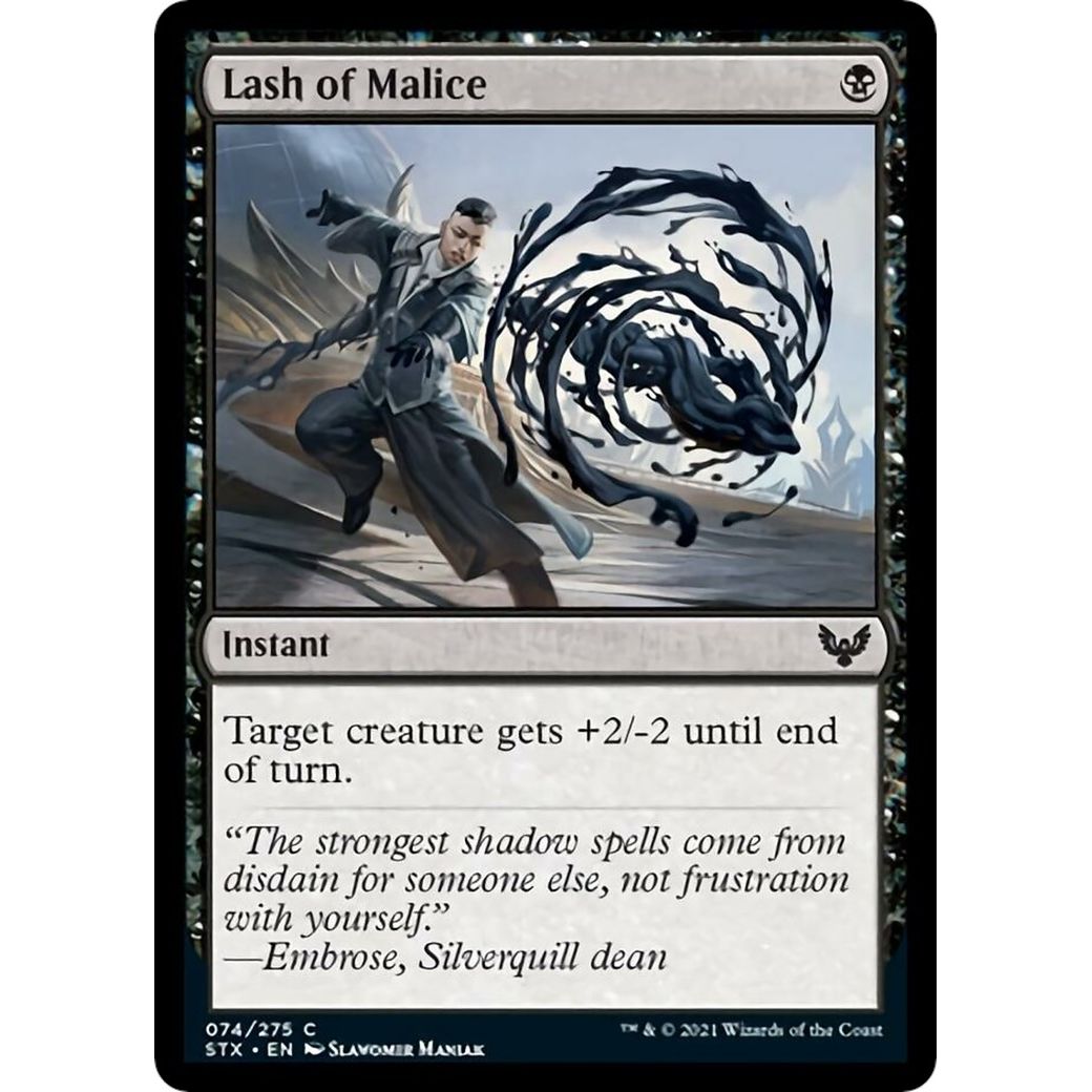 Image for Lash of Malice (74) (STX) - Magic: The Gathering