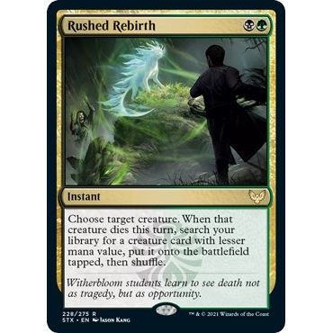 Image for Rushed Rebirth (228) (STX) - Magic: The Gathering