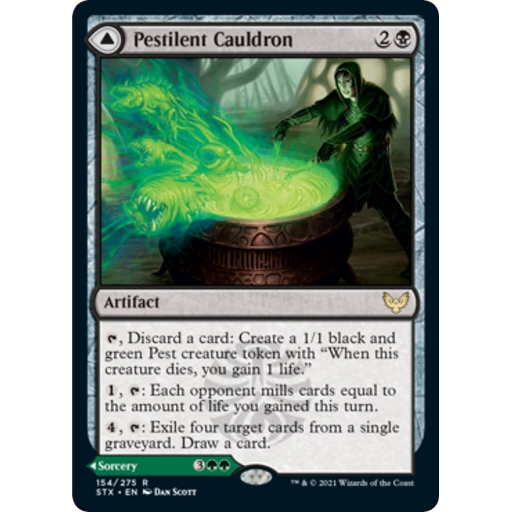 Image for Pestilent Cauldron (154) (STX) - Magic: The Gathering