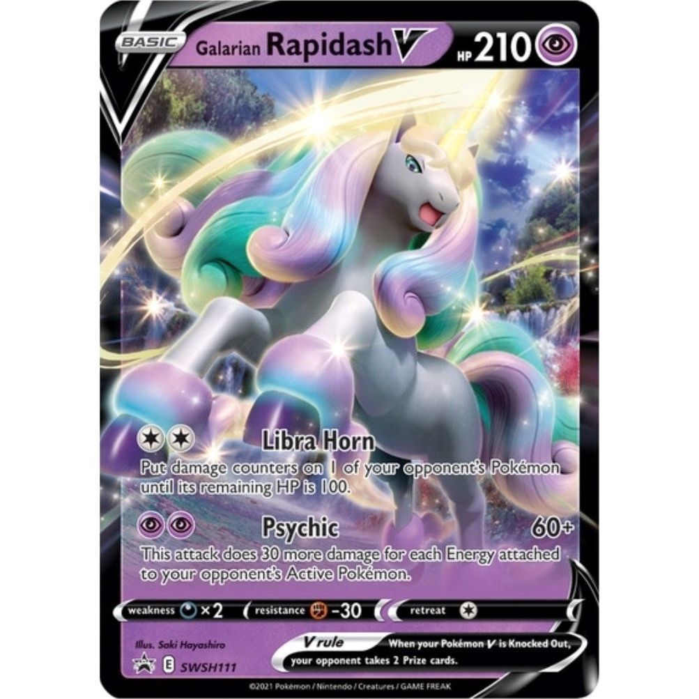 Image for Galarian Rapidash V - SWSH111 (SWSH111) (SWSD) - Pokemon