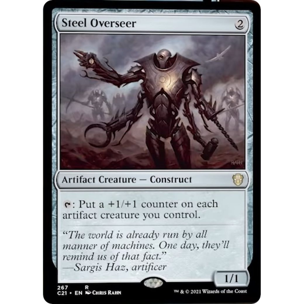 Image for Steel Overseer (267) (C21) - Magic: The Gathering