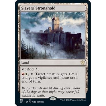 Image for Slayers' Stronghold (318) (C21) - Magic: The Gathering