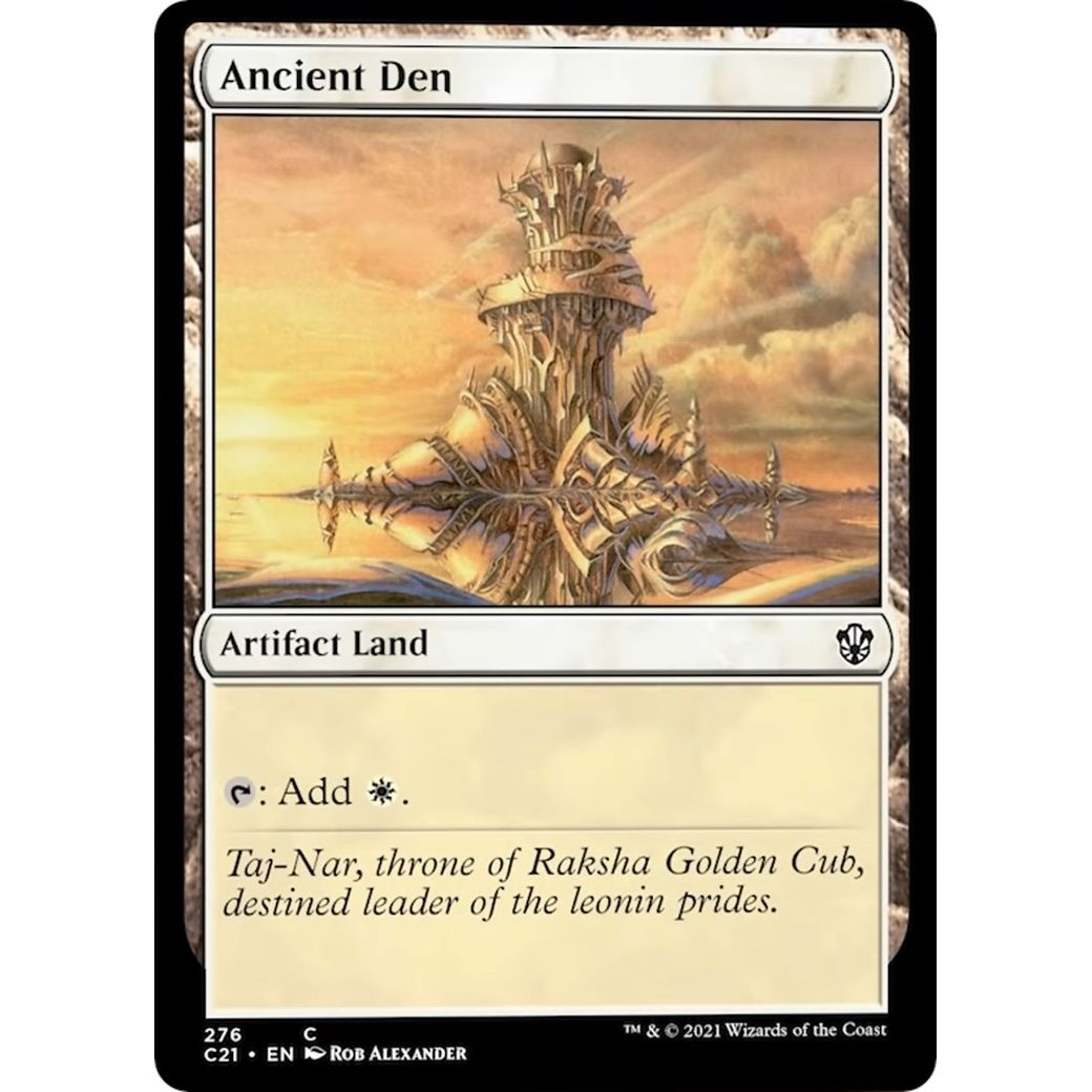 Image for Ancient Den (276) (C21) - Magic: The Gathering