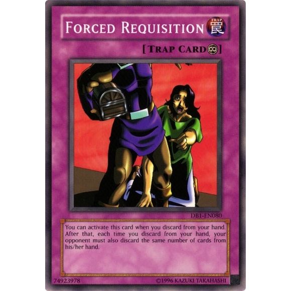 Image for Forced Requisition (DB1-EN080) (DB1) - YuGiOh