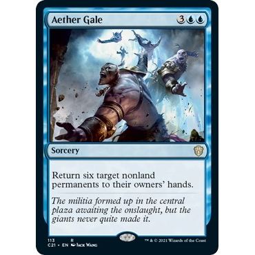 Image for Aether Gale (113) (C21) - Magic: The Gathering