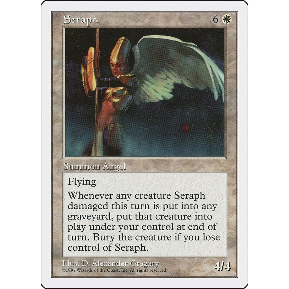 Image for Seraph (5ED) - Magic: The Gathering