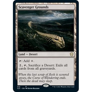 Image for Scavenger Grounds (314) (C21) - Magic: The Gathering