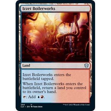 Image for Izzet Boilerworks (294) (C21) - Magic: The Gathering