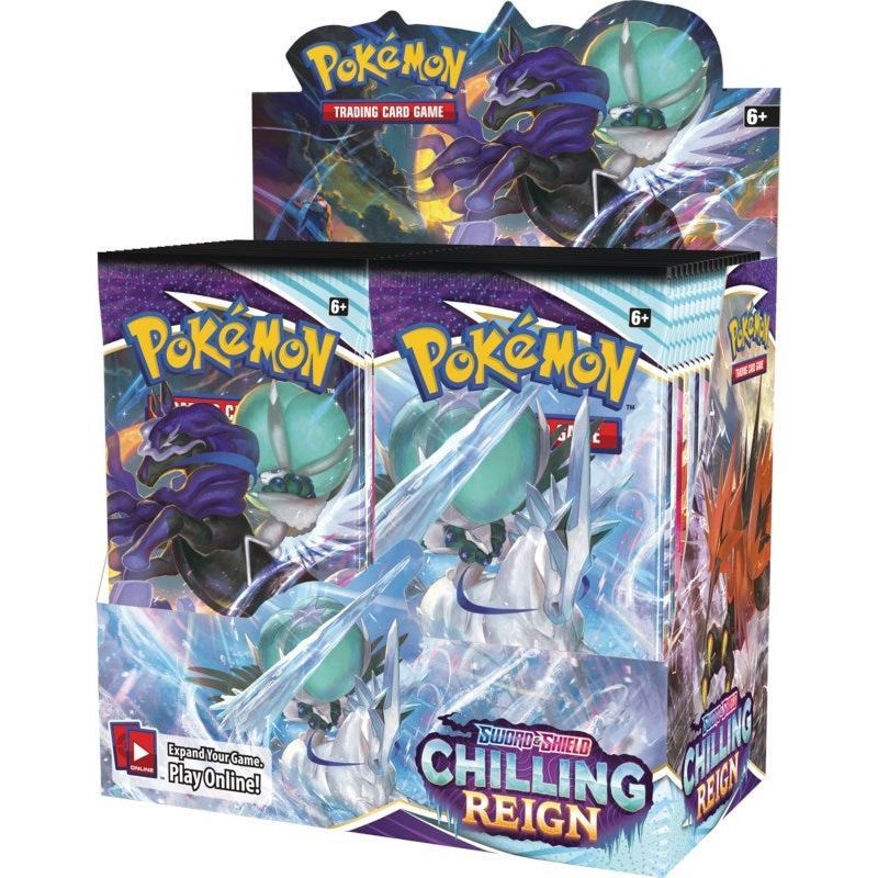 Image for Chilling Reign Booster Box - Pokemon