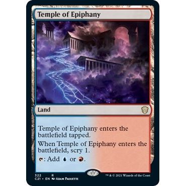 Image for Temple of Epiphany (322) (C21) - Magic: The Gathering