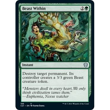 Image for Beast Within (186) (C21) - Magic: The Gathering