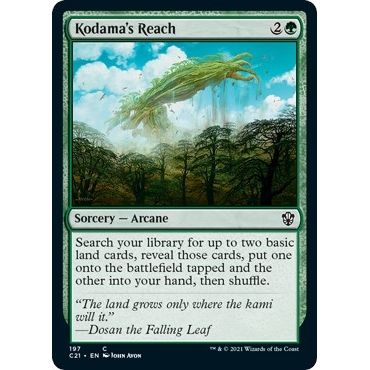 Image for Kodama's Reach (197) (C21) - Magic: The Gathering