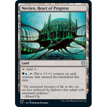 Image for Novijen, Heart of Progress (305) (C21) - Magic: The Gathering