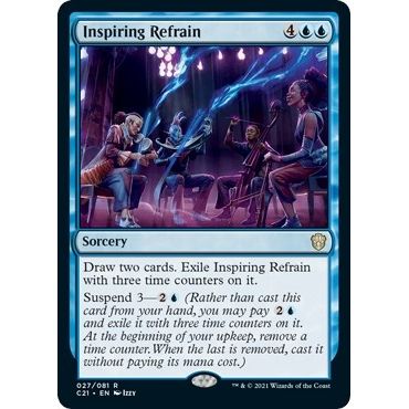 Image for Inspiring Refrain (27) (C21) - Magic: The Gathering