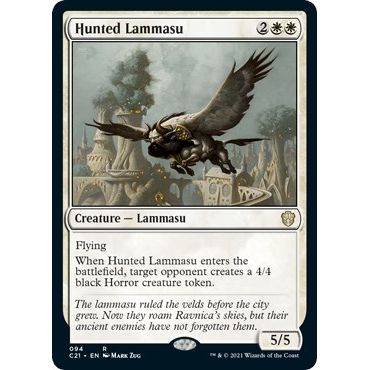 Image for Hunted Lammasu (94) (C21) - Magic: The Gathering