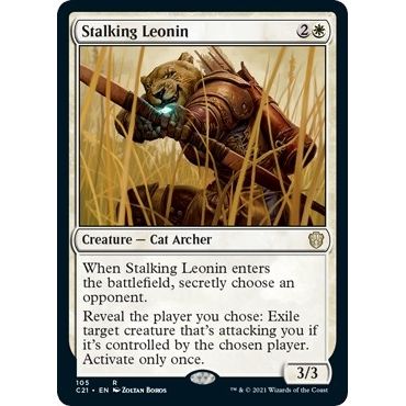 Image for Stalking Leonin (105) (C21) - Magic: The Gathering