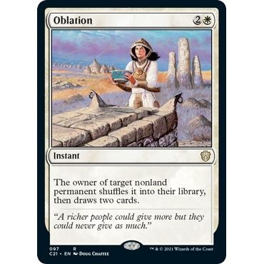 Image for Oblation (97) (C21) - Magic: The Gathering
