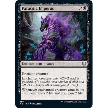 Image for Parasitic Impetus (150) (C21) - Magic: The Gathering