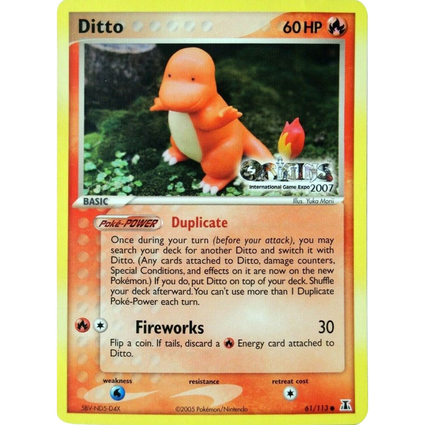 Image for Ditto - 61/113 (Origins International Game Expo 2007) (61/113) (PR) - Pokemon