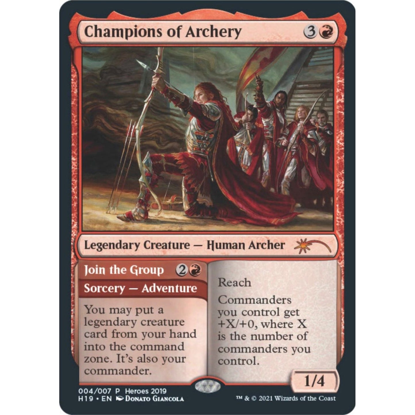Image for Champions of Archery (4) (UMP) - Magic: The Gathering