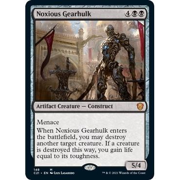 Image for Noxious Gearhulk (148) (C21) - Magic: The Gathering