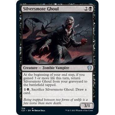 Image for Silversmote Ghoul (154) (C21) - Magic: The Gathering