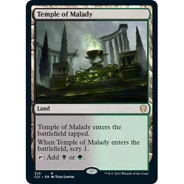 Image for Temple of Malady (323) (C21) - Magic: The Gathering