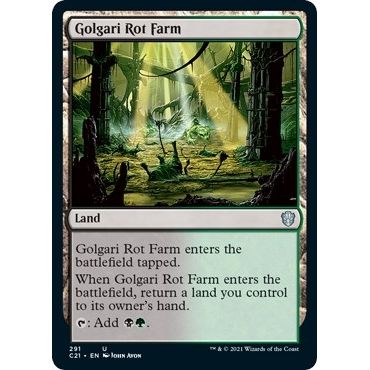 Image for Golgari Rot Farm (291) (C21) - Magic: The Gathering