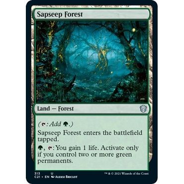 Image for Sapseep Forest (313) (C21) - Magic: The Gathering