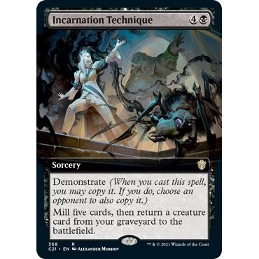 Image for Incarnation Technique (Extended Art) (368) (C21) - Magic: The Gathering