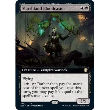 Image for Marshland Bloodcaster (Extended Art) (370) (C21) - Magic: The Gathering
