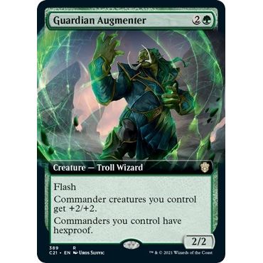 Image for Guardian Augmenter (Extended Art) (389) (C21) - Magic: The Gathering