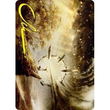 Image for Harness Infinity Art Card (Gold-Stamped Signature) (27) (ASSTX) - Magic: The Gathering