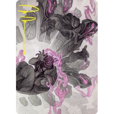 Image for Rise of Extus Art Card (Gold-Stamped Signature) (37) (ASSTX) - Magic: The Gathering