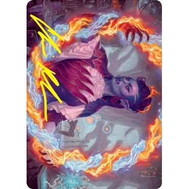 Image for Rootha, Mercurial Artist Art Card (Gold-Stamped Signature) (38) (ASSTX) - Magic: The Gathering