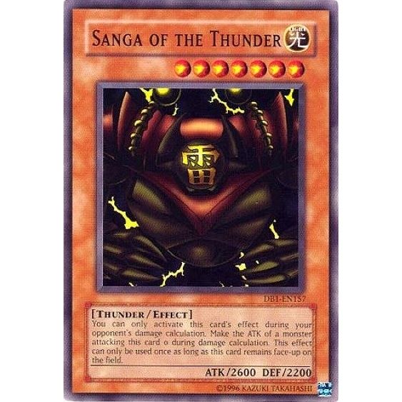 Image for Sanga of the Thunder (DB1-EN157) (DB1) - YuGiOh