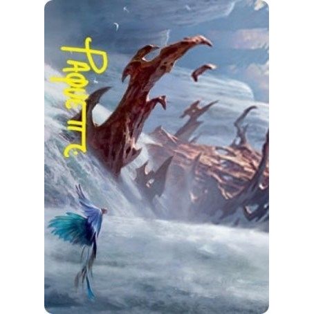 Image for Island Art Card (Gold-Stamped Signature) (49) (ASSTX) - Magic: The Gathering